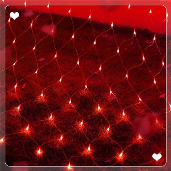 Outdoor Christmas Net Lights, 12FT x 5FT 360 LED Mesh String Light with 8 Mode - Picture 3 of 8